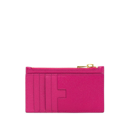Fuchsia Leather Wallet