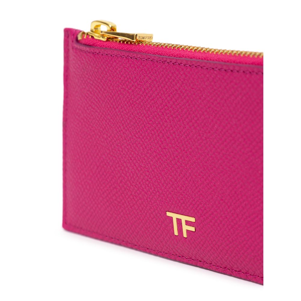 Fuchsia Leather Wallet