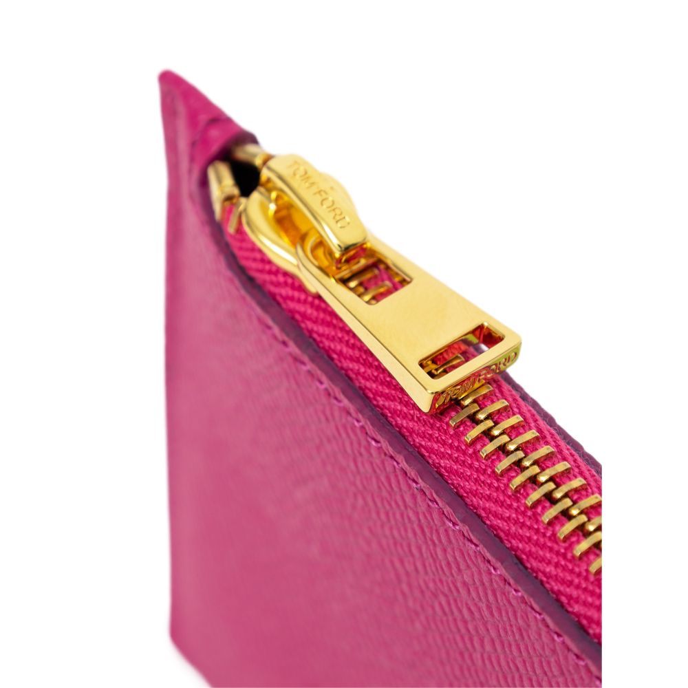 Fuchsia Leather Wallet