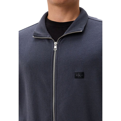 Gray Recycled Cotton Cardigan