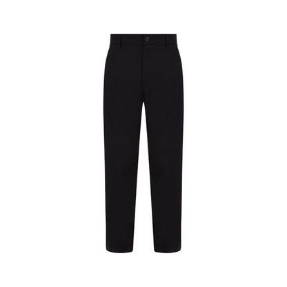 Black Recycled Cotton Jeans & Pant