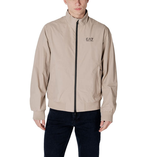 Beige Polyamide Jacket