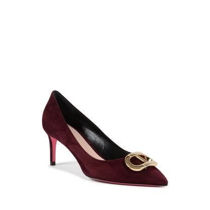 Bordeaux Suede Leather Pump