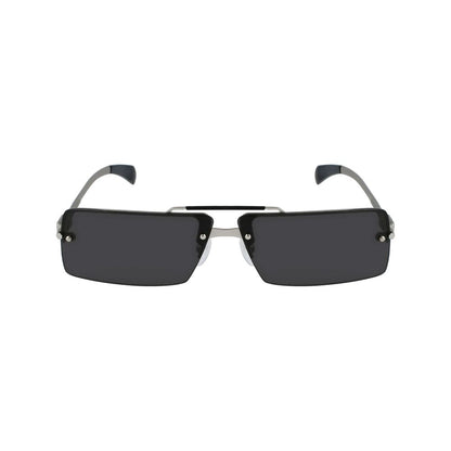 Gray Metal Sunglasses