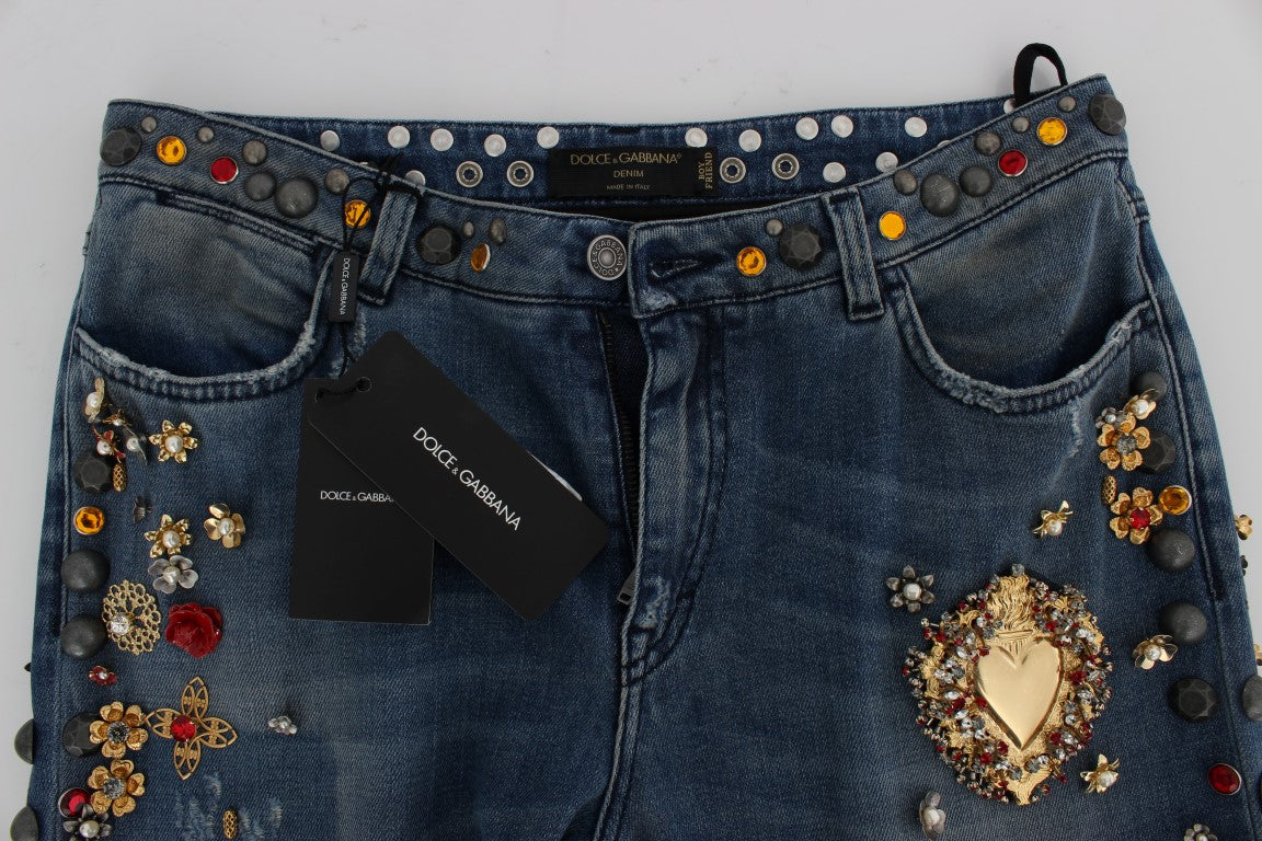 Verzierte Boyfriendjeans „Enchanted Sicily“