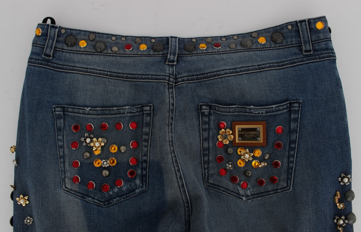 Verzierte Boyfriendjeans „Enchanted Sicily“