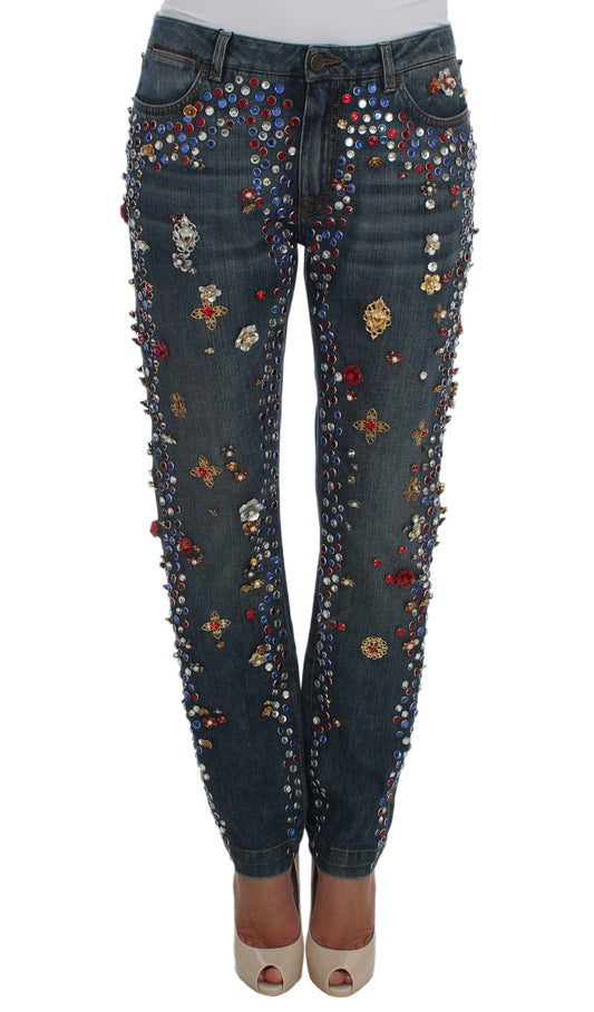 Enchanted Sicily – Boyfriendjeans mit Kristallherz