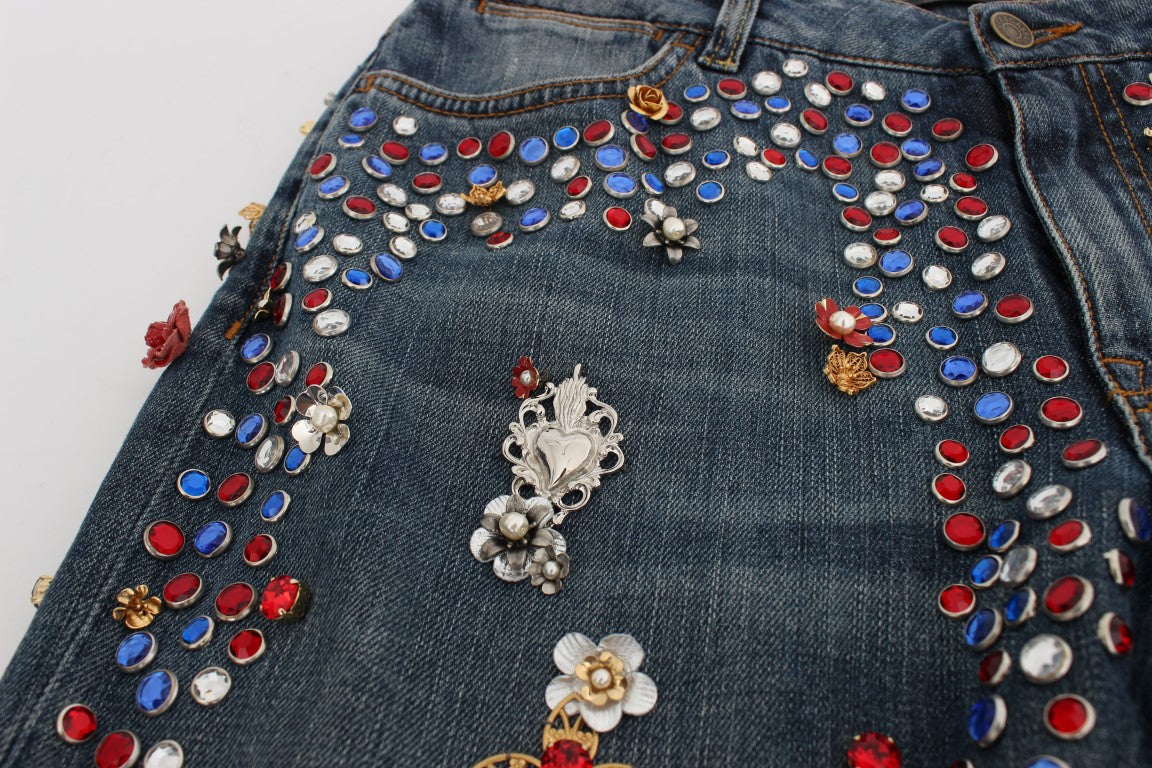 Enchanted Sicily – Boyfriendjeans mit Kristallherz