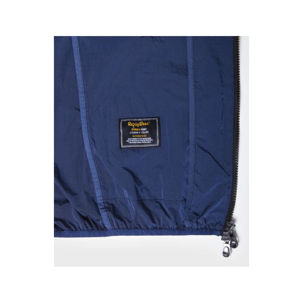 Blue Polyamide Men's Jacket