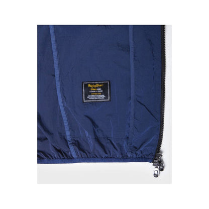 Blue Polyamide Men's Jacket