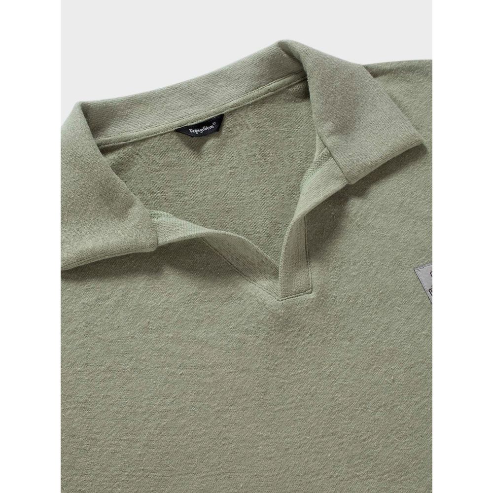 Green Cotton Polo Shirt