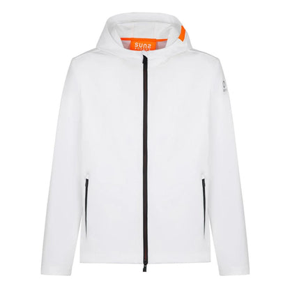 White Polyester Jacket