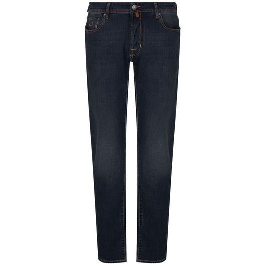Blue Cotton Jeans & Pant