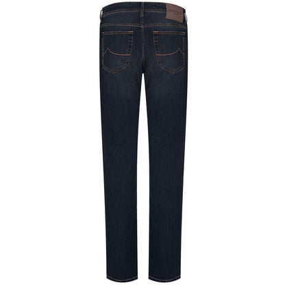 Blue Cotton Jeans & Pant