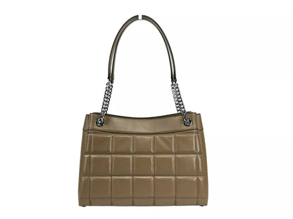 Susan Medium Chain Shoulder Tote Bag Driftwood