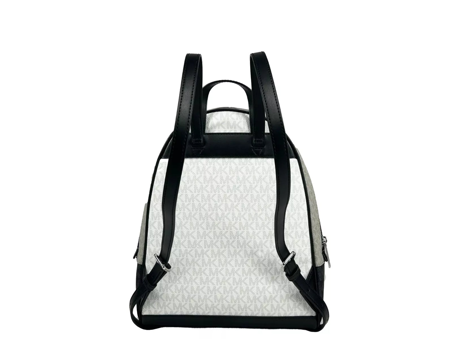 Rhea Medium PVC Backpack Bookbag Optic White Multi