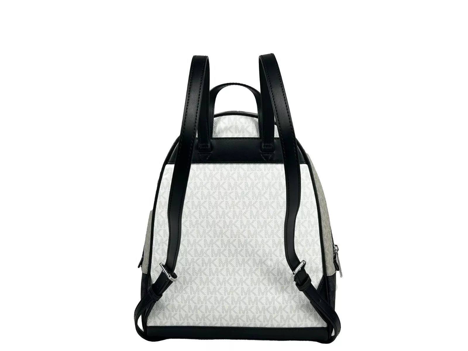 Rhea Medium PVC Backpack Bookbag Optic White Multi