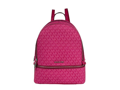 Rhea Medium PVC Backpack Bookbag Dragon Fruit