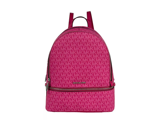 Rhea Medium PVC Backpack Bookbag Dragon Fruit