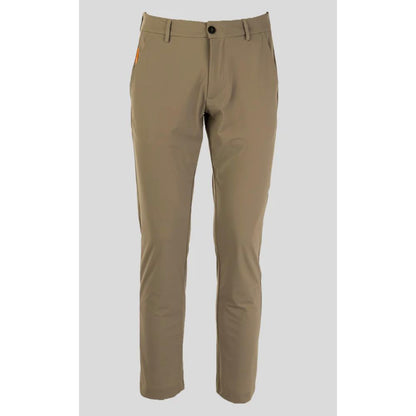 Beige Nylon Jeans & Pant