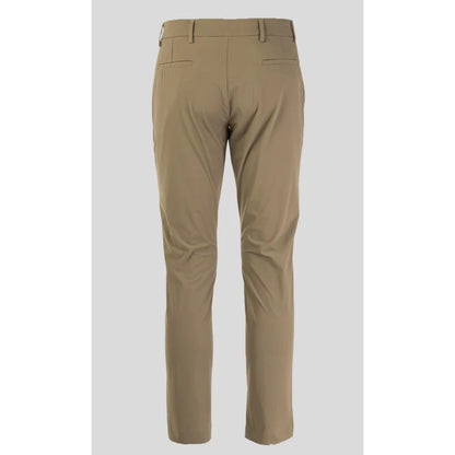 Beige Nylon Jeans & Pant