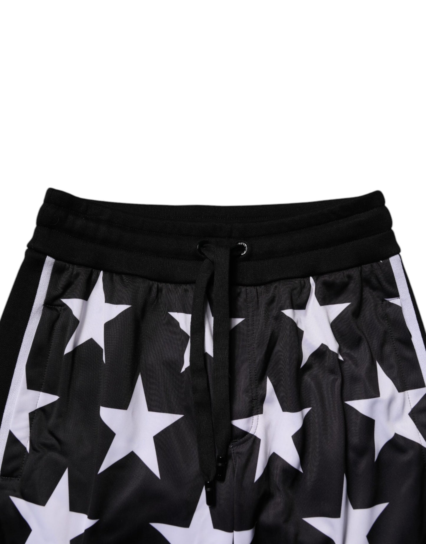 Black White Stars Jogger Men Sweatpants Pants