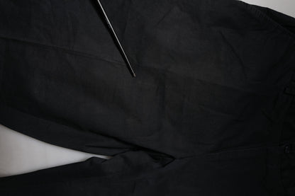 Black Cotton Stretch Skinny Dress Formal Pants