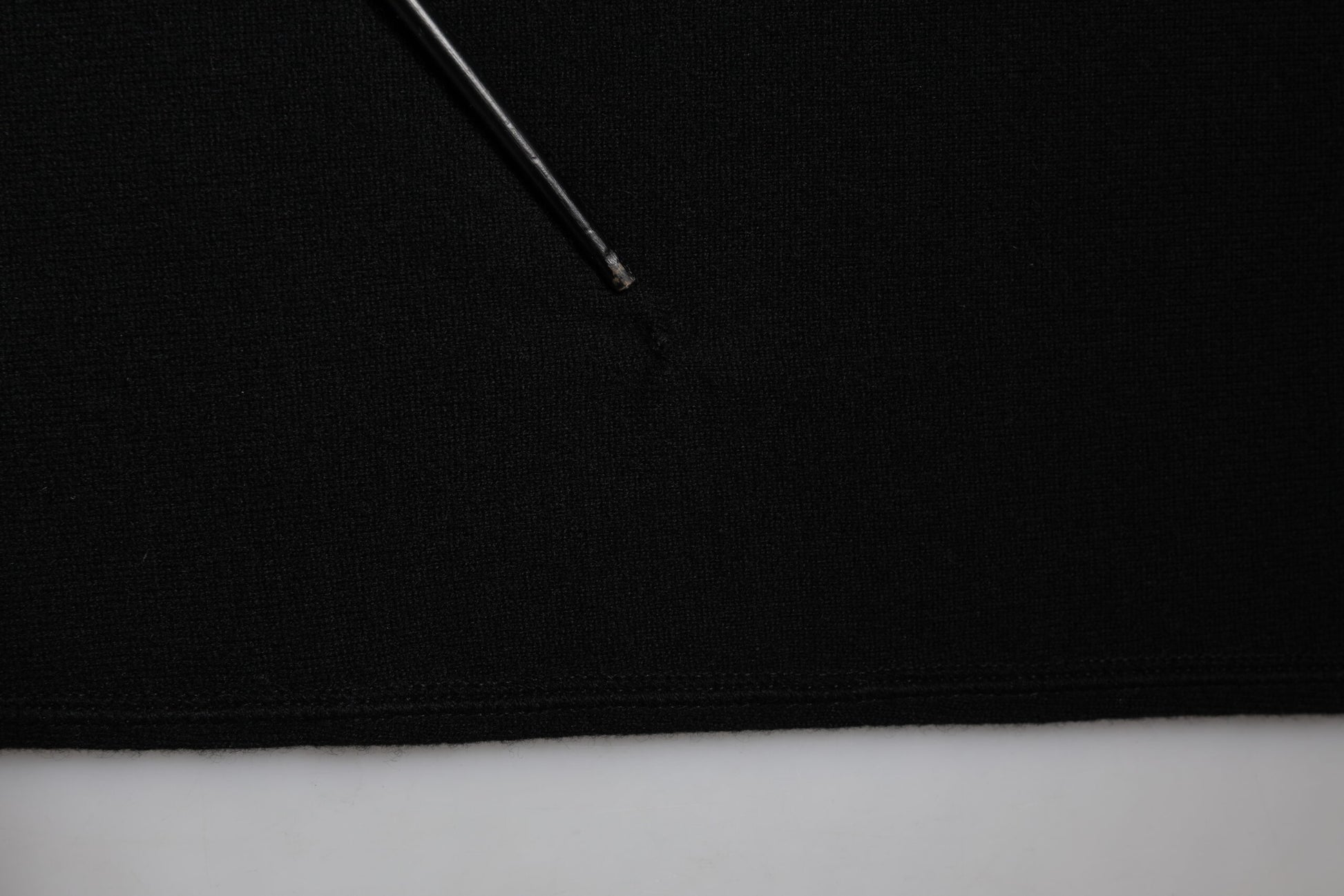 Black Cashmere Mid Waist Jogger Sweatpants Pants