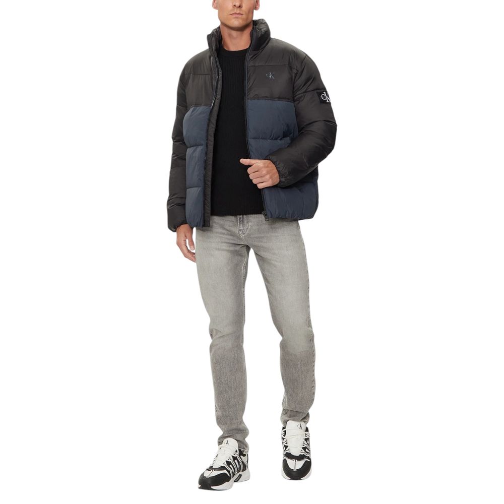 Blue Recycled Polyamide Jacket