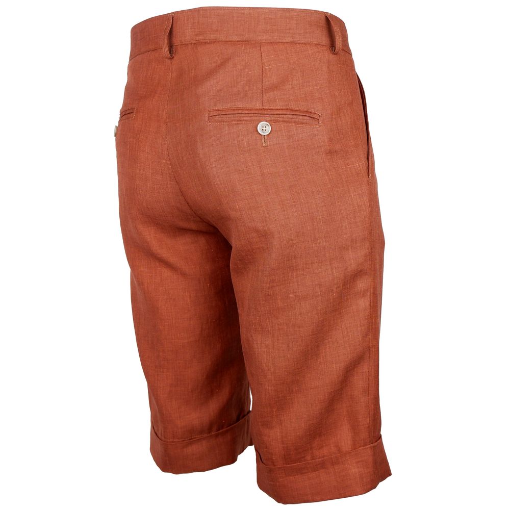 Brown Linen Short