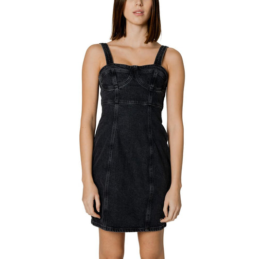 Black Recycled Cotton Dress