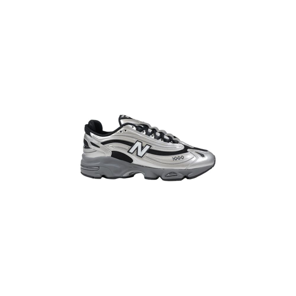 Silver Synthetic Sneaker