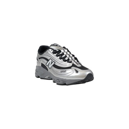 Silver Synthetic Sneaker