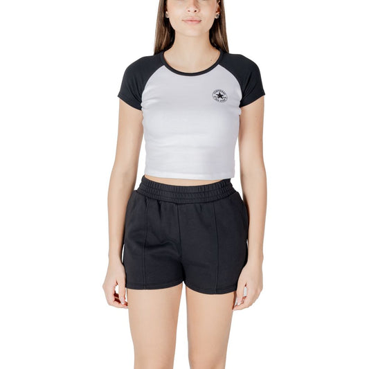 Black And White Cotton Tops & T-Shirt