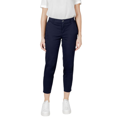 Blue Cotton Jeans & Pant