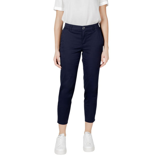 Blue Cotton Jeans & Pant