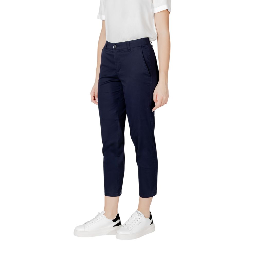 Blue Cotton Jeans & Pant