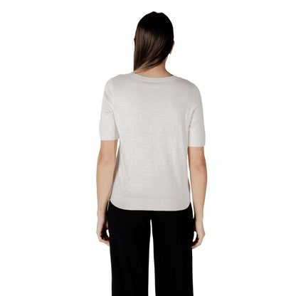 Beige Viscose Tops & T-Shirt