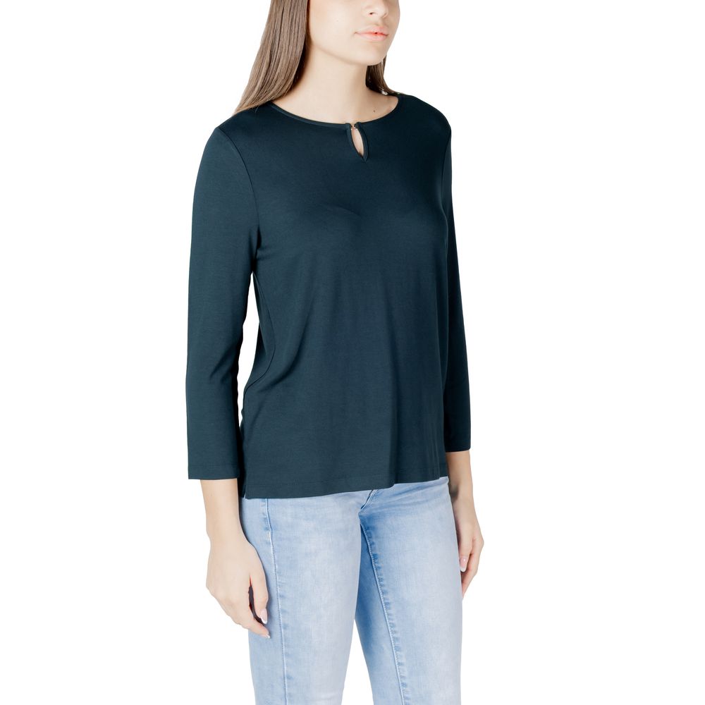 Green Viscose Tops & T-Shirt