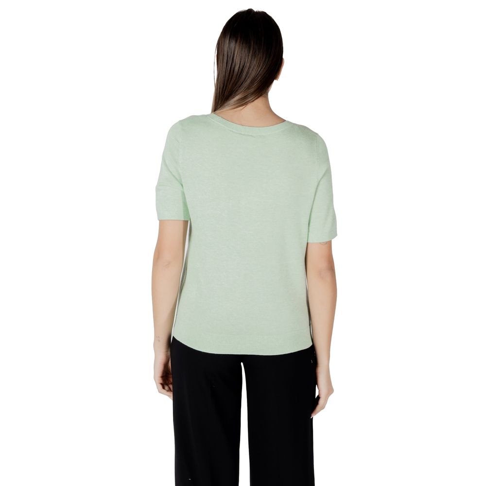 Green Viscose Tops & T-Shirt