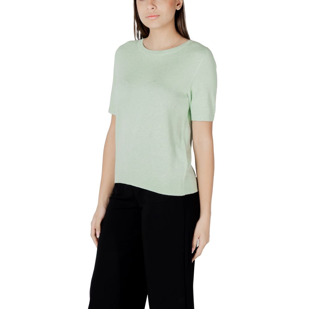 Green Viscose Tops & T-Shirt