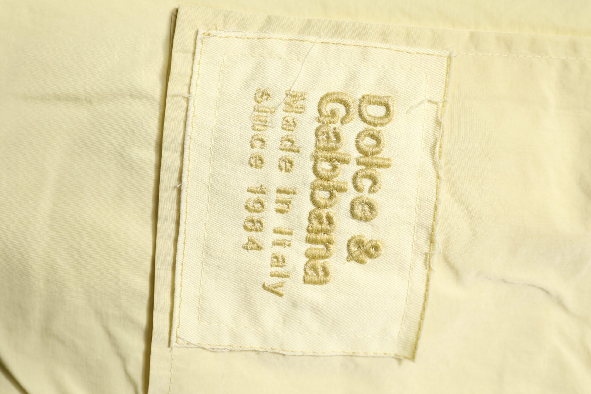 Yellow Nylon Cargo Chain Men Jogger Pants