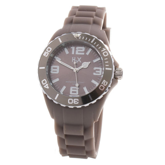 Brown Rubber Watch