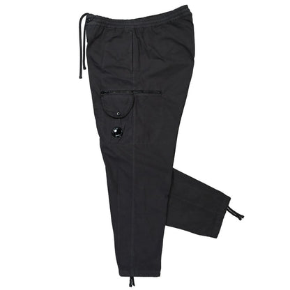 Black Cotton Jeans & Pant