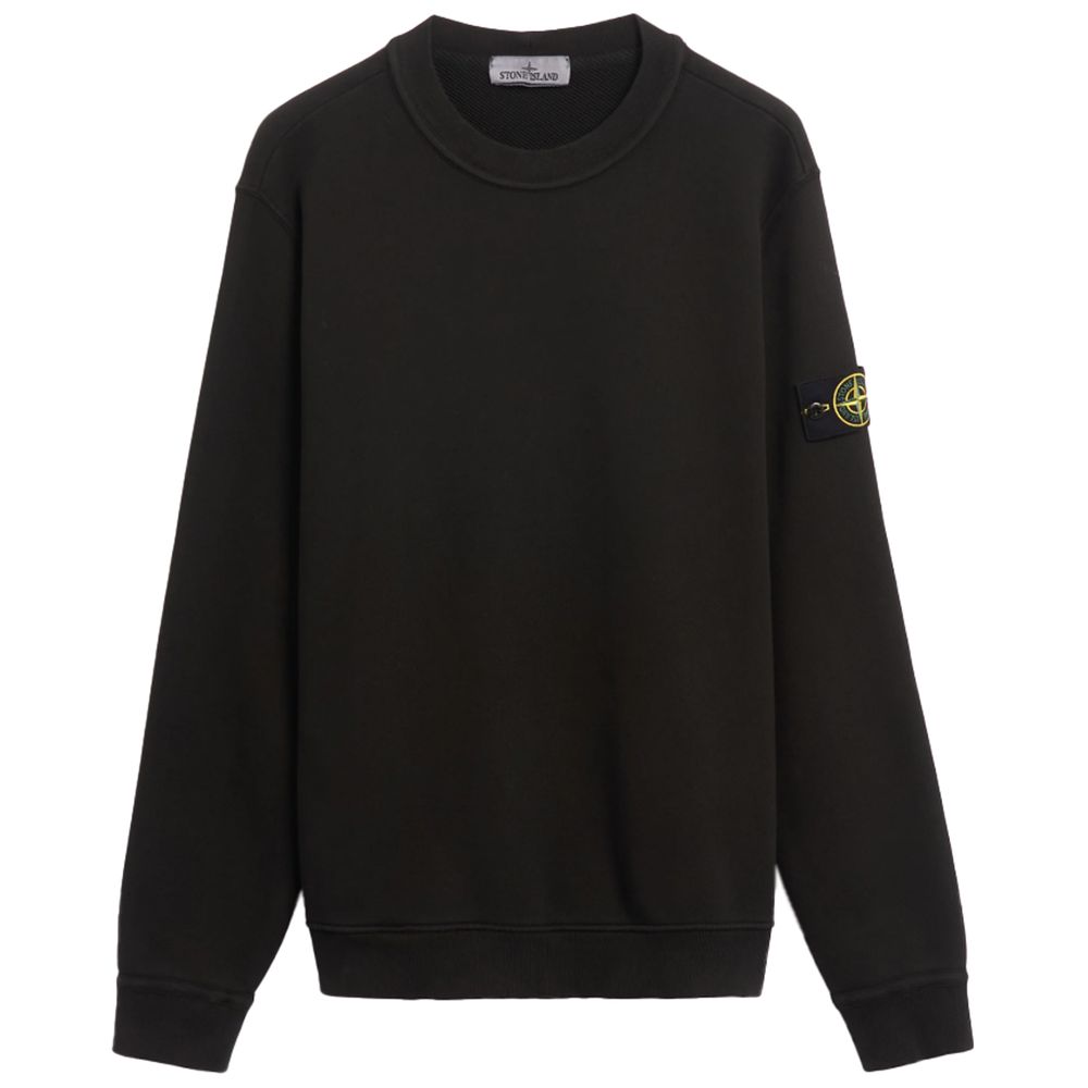 Black Cotton Sweater
