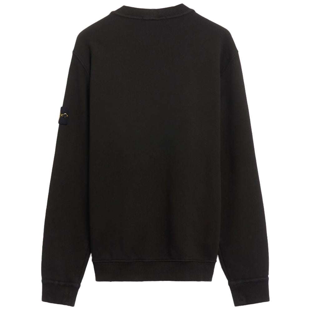 Black Cotton Sweater
