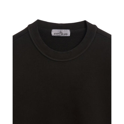 Black Cotton Sweater