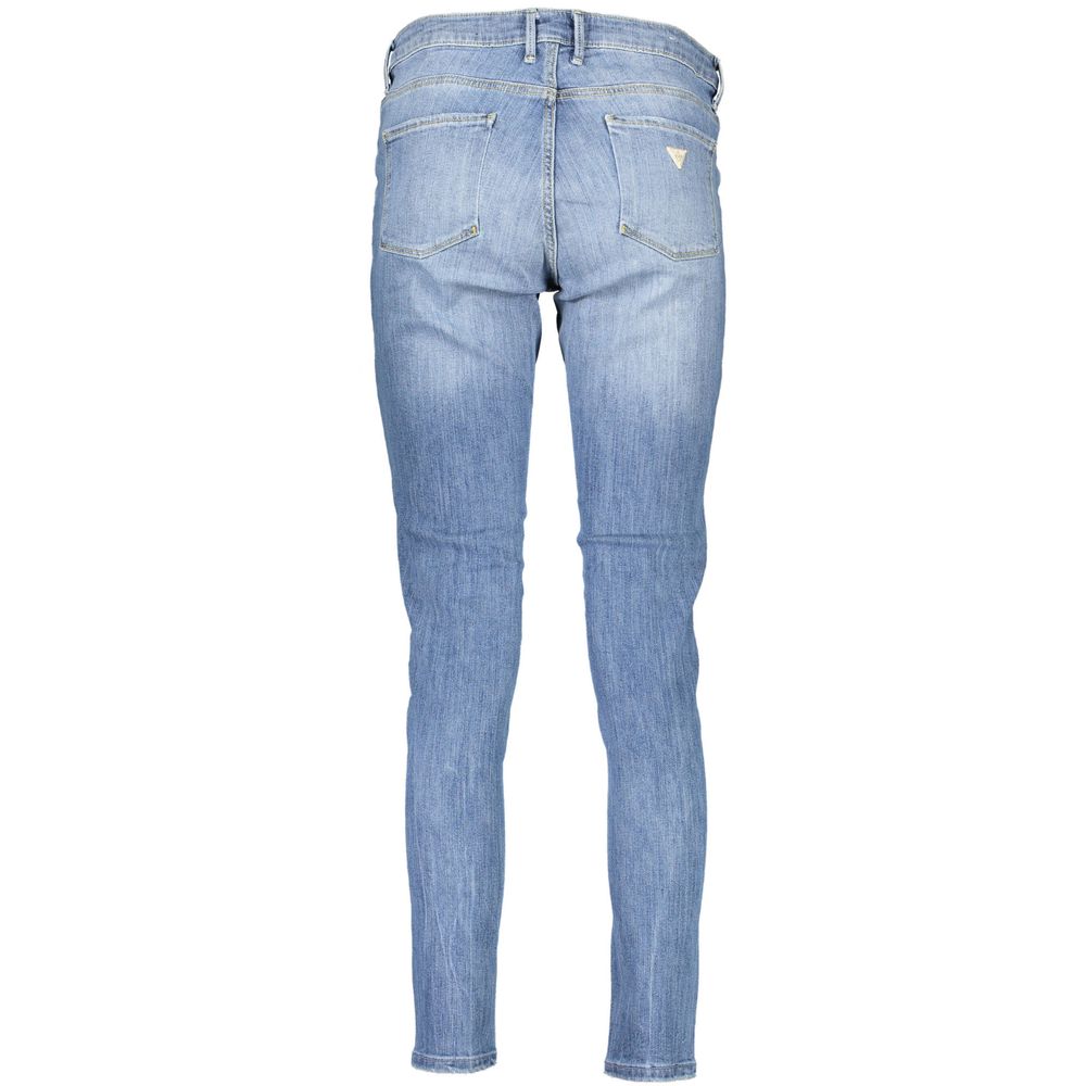 Hellblaue Damenjeans aus Baumwolle