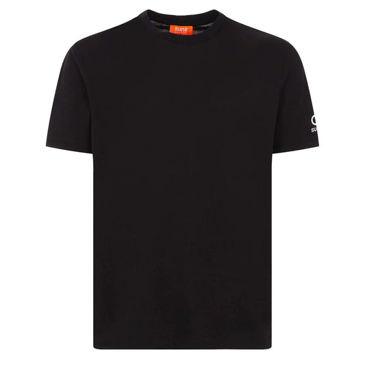 Black Cotton T-Shirt