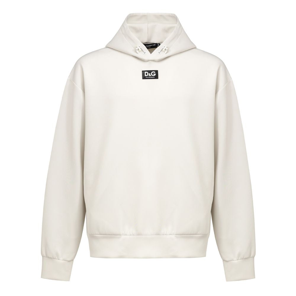 White Polyester Sweater